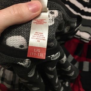 Long sleeve skull shirt